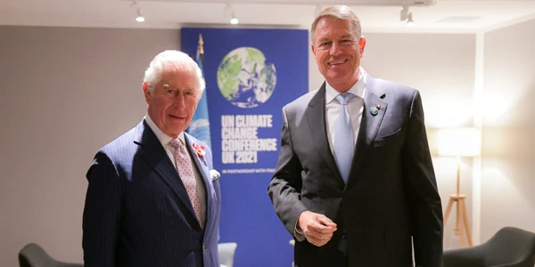 Klaus Iohannis si printul Charles FOTO presidency