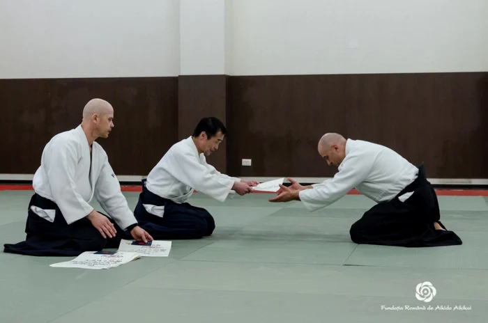 Sensei Igor Pucalev (foto dreapta), gazda evenimentului FOTO Facebook