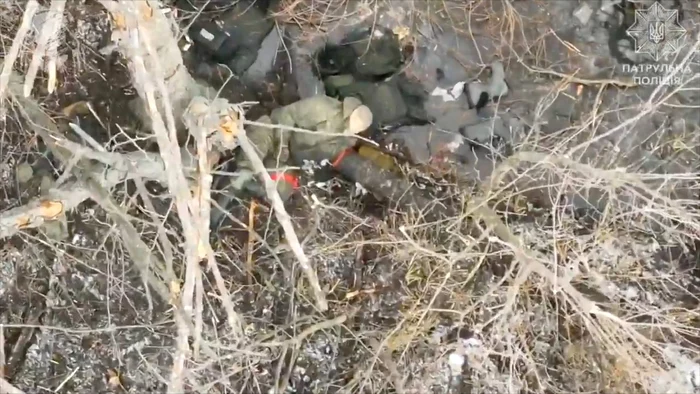 Ucraina a publicat imagini cu soldați nord-coreeni uciși în Kursk FOTO PROFIMEDIA
