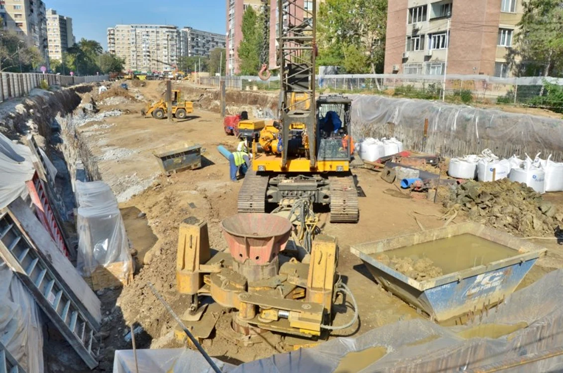 Metrorex a comandat, printr-un contract anexă 20 de puţuri de mare adâncime