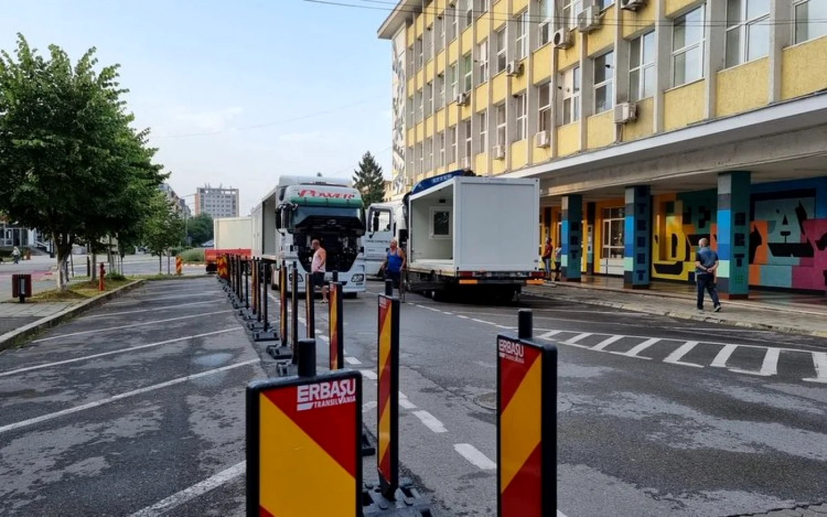 Centrul istoric al Devei intră în şantier. Foto: Primăria Deva.