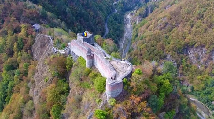 Cetatea Poenari din Argeș