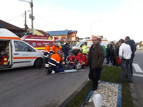 accident la turnu severin FOTO Corina Macavei