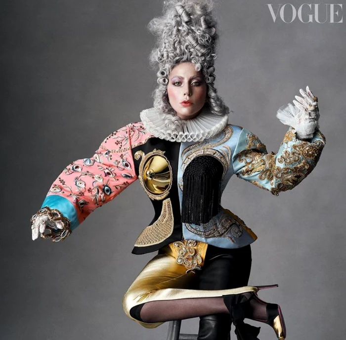 Lady Gaga in revista Vogue foto instagram