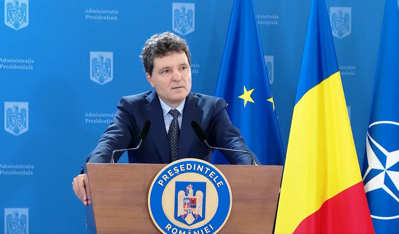 Președintele Nicușor Dan FOTO: captura video