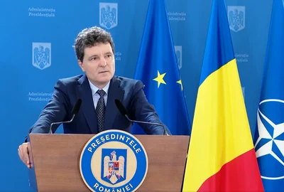Nicușor Dan conferință la Palatul Cotroceni foto captura video FB