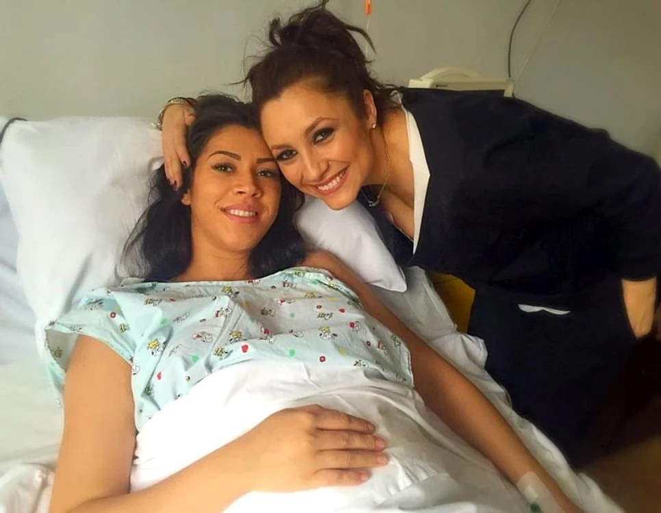 Andra s-a dus la Raluca la maternitate la scurt timp după ce soţia artistului a născut o fetiţă