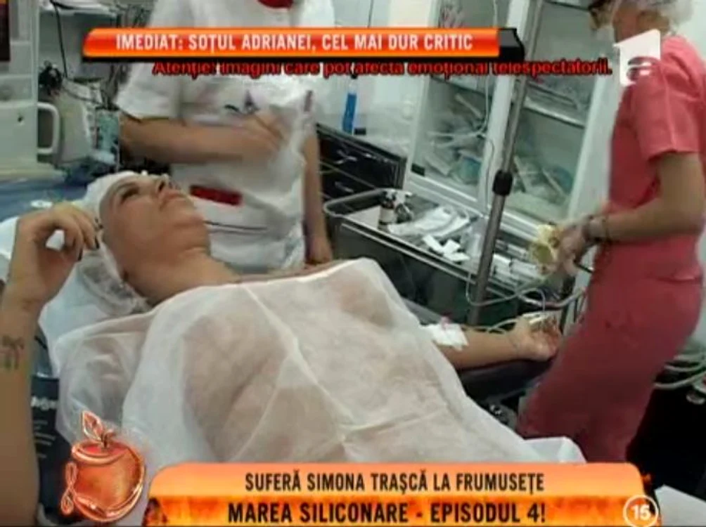 Simona Traşcă s-a operat din nou la sâni