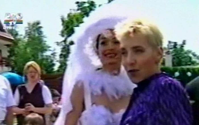 Anca Ţurcaşiu, nuntă în Paradisul Verde (Foto: captură video ProTV)