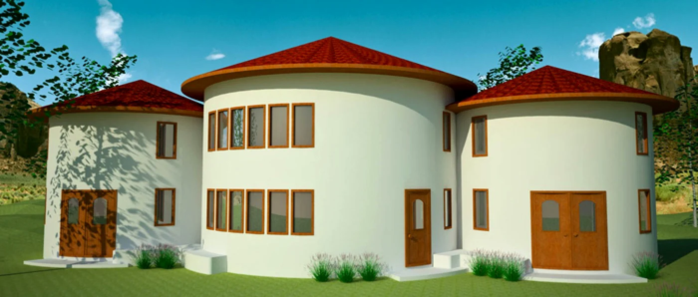 proiecte de case rotunde 2 FOTO dreamgreenhomes.com 