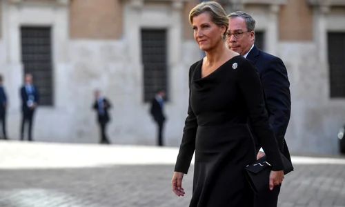 Ducesa Sophie la funeraliile din Italia (3) jpg