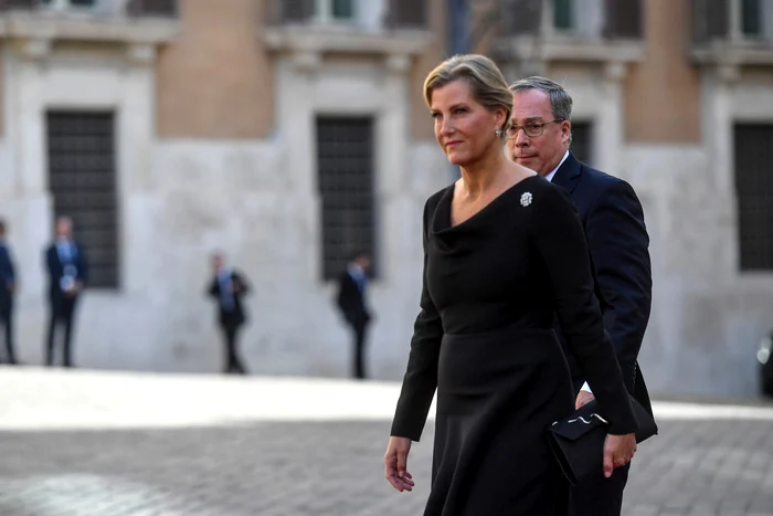 Ducesa Sophie la funeraliile din Italia (3) jpg