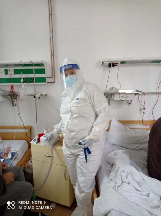 Pe secţie existau doar trei ventilatoare FOTO SJU Zalău
