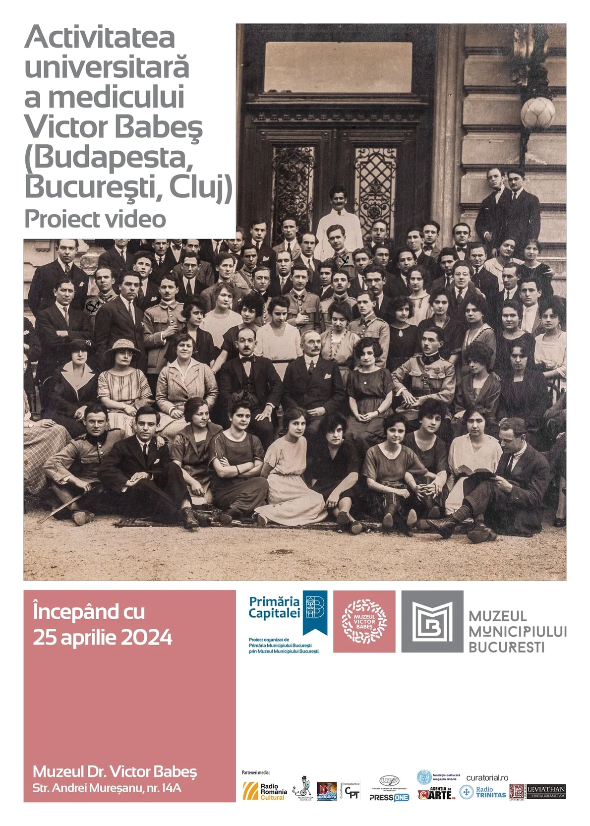 Un nou film documentar dedicat lui Victor Babeș