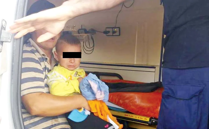 Fetiţa a fost găsită ieri, în jurul orei 8.00