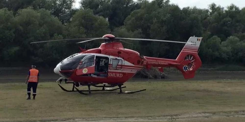 Elicopter SMURD Galati in Republica Moldova