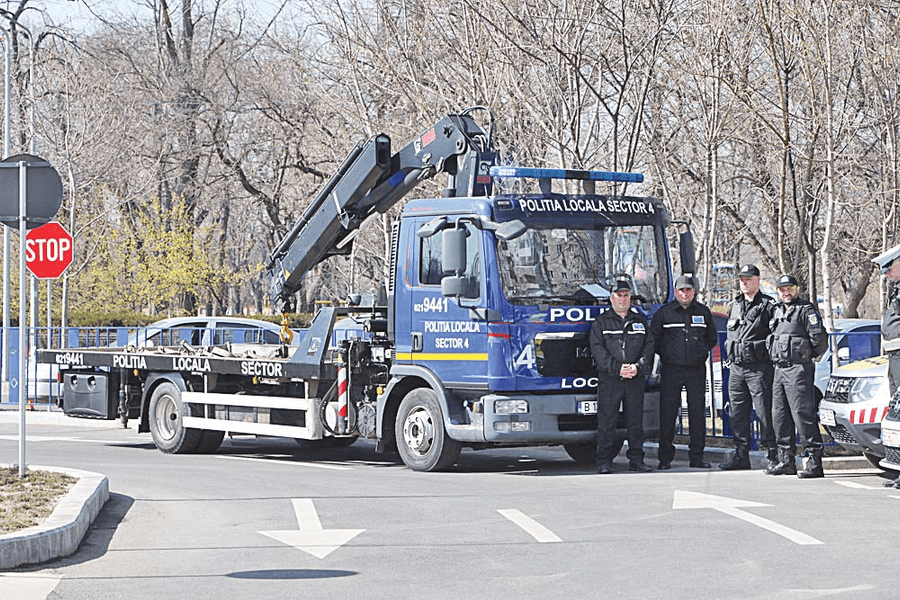 Compania Parking va putea ridica mașinile parcate neregulamentar în București