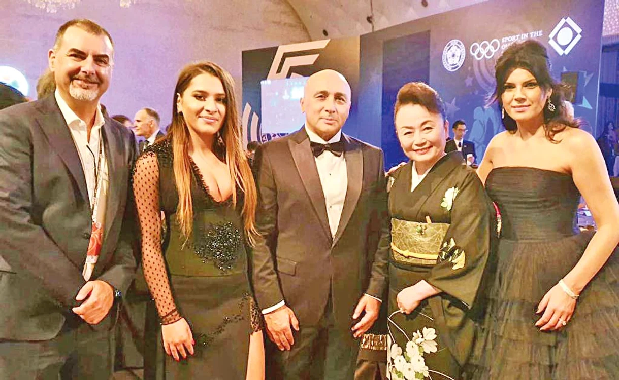 
    Andrei Kerestely, Alis Făiniță, Marcel Pavel, Prințesa Tomohito și Irina Nicolae  