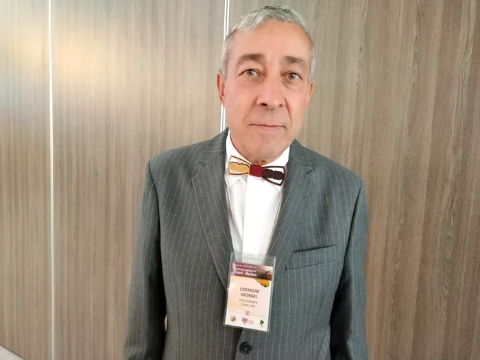 Georgel Costache, președintele Asociației Degustătorilor Autorizați FOTO: Ștefan Borcea
