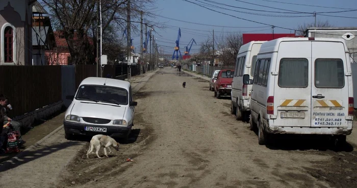 Strada Plopilor din Tudor Vladimirescu, în 2013 FOTO Adevărul