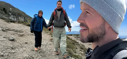 Jorge și-a învățat fiul să meargă în drumeții exact așa cum făcea tatăl său cu el