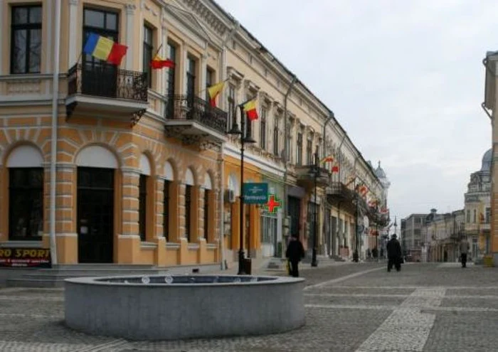 Centrul vechi al oraşului Botoşani: foto Adevărul