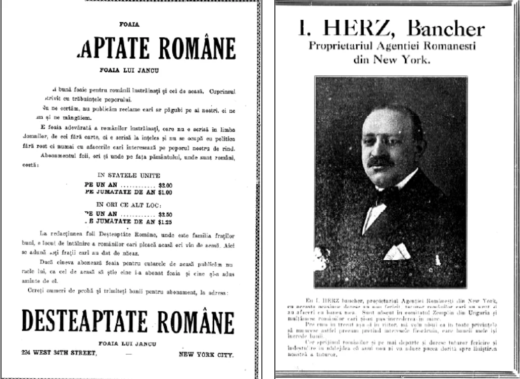 Aşa arăta ziarul comunităţii româneşti din America din 1916 FOTO: Anuarul Bârgăuan
