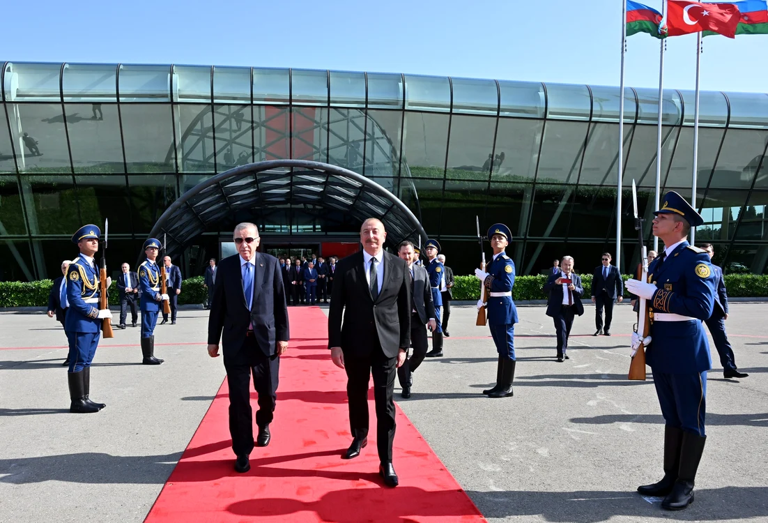 Erdogan și Ilham Aliev FOTO: FB/Ilham Aliev