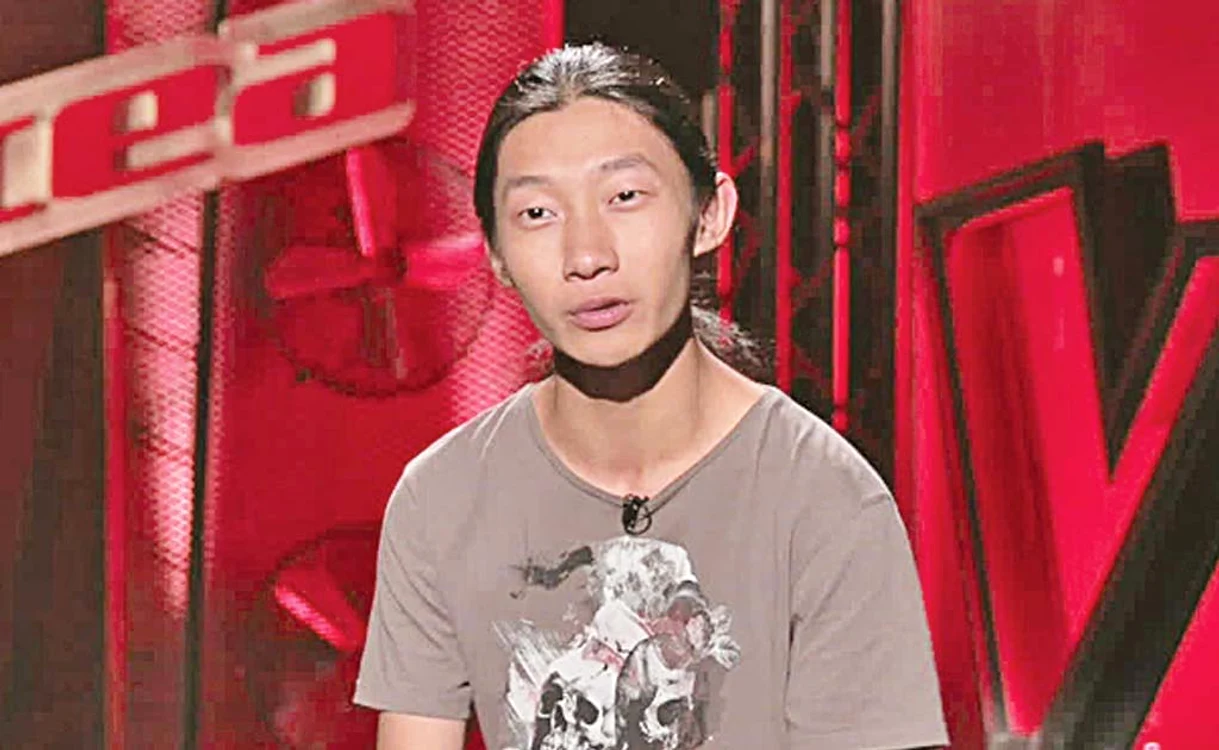 Feihong Basigu la ”Vocea”, în 2018