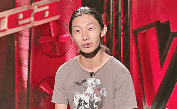 Feihong Basigu la ”Vocea”, în 2018