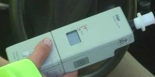 Şoferul a fost testat cu aparatul etilotest