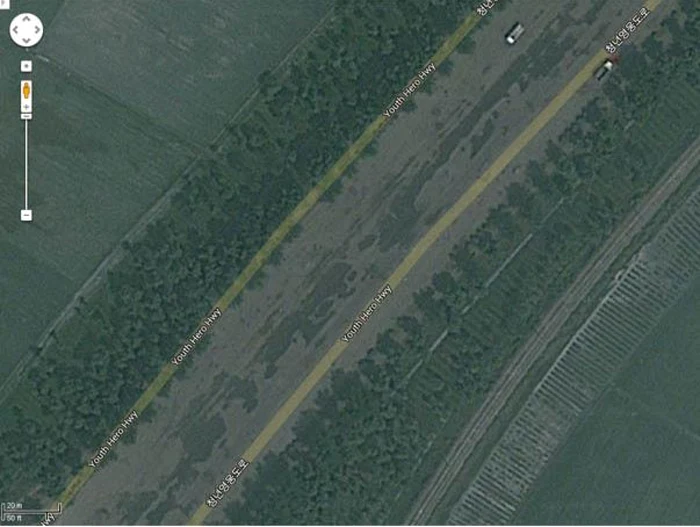 Autostrada Tinerilor Eroi Coreea de Nord FOTO Staelit