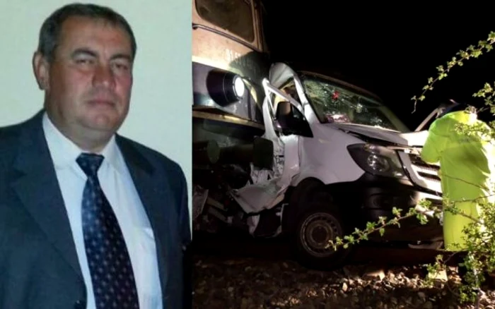 Şoferul microbuzului făcut praf în accidentul de la Buzău FOTO Iulian Bunilă