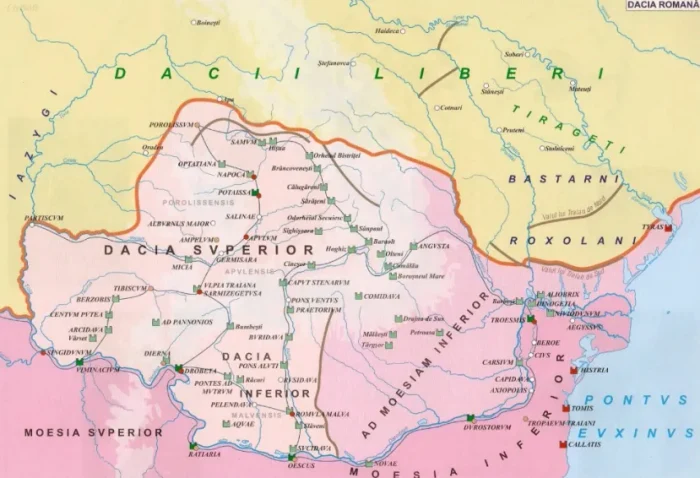 De cine era populată Dacia Romană.
