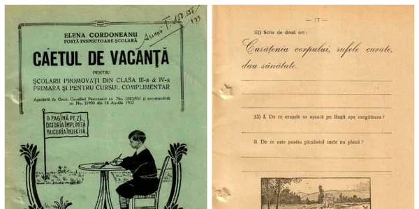 caiet vacanta elevi