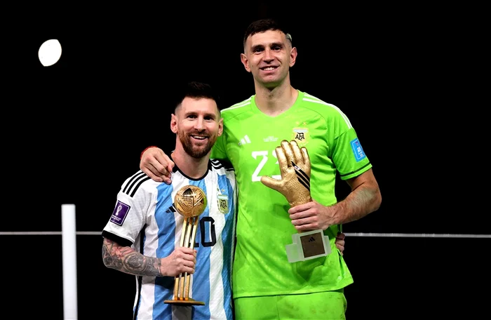 Messi si Martinez FOTO EPA