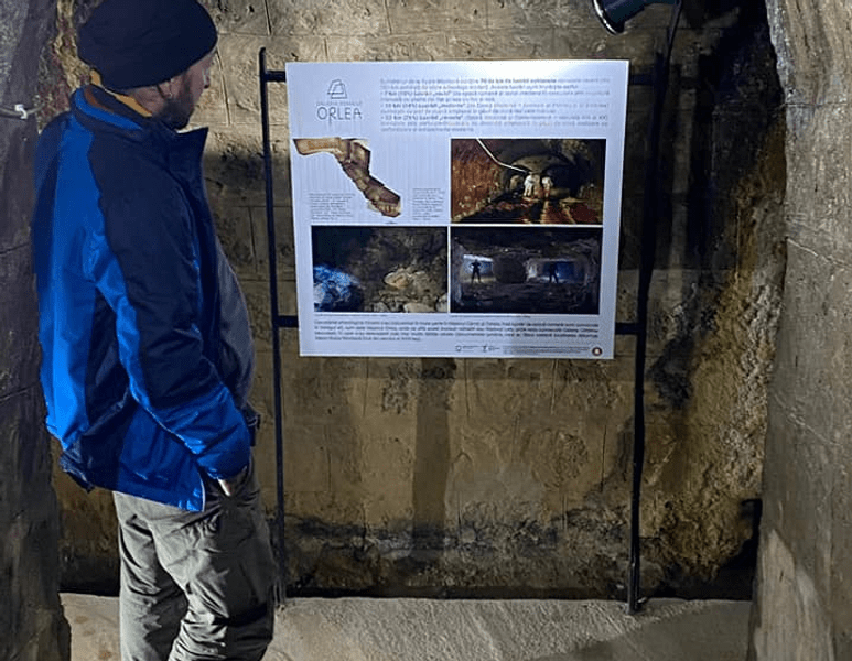 Galerie minieră romană din Roșia Montană, veche de 2000 de ani, restaurată. Acces mai facil la Muzeul Mineritului