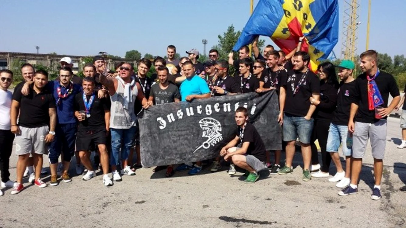 
    Banner-ul ultraşilor lui LudogoreţFoto Facebook  
