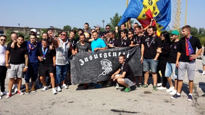 
    Banner-ul ultraşilor lui LudogoreţFoto Facebook  