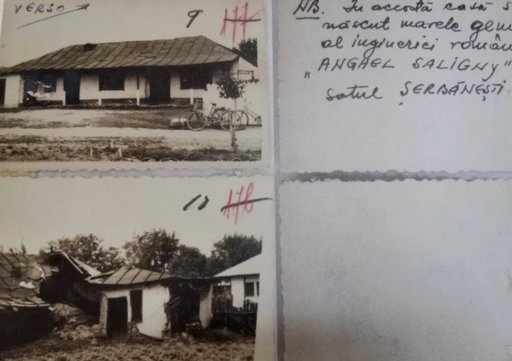 Casa din județul Galați în care s-a născut marele inginer român Anghel Saligny FOTO: Arhivă
