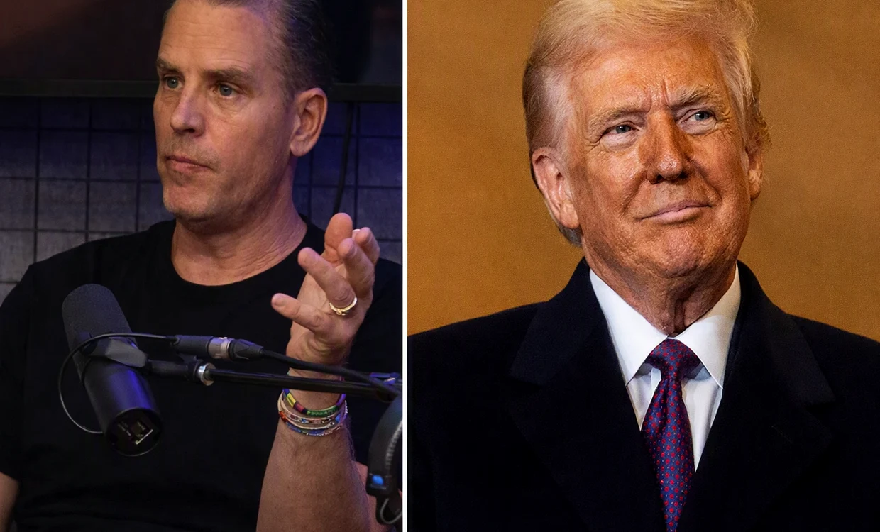 Hunter Biden l-a înjurat două minute pe Donald Trump/sursă foto: social media