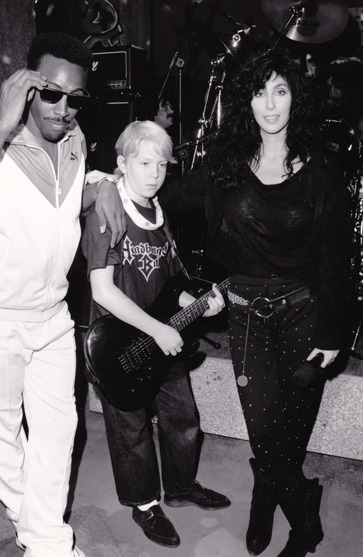 Cher și fiul ei cel mic, Elijah Blue Allman. FOTO: Profimedia