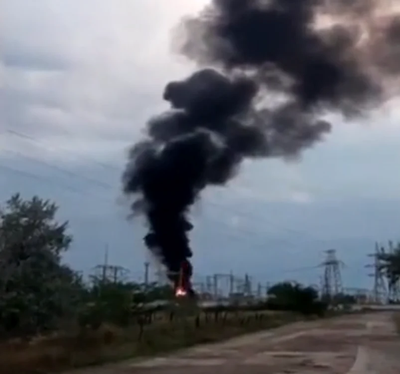 Explozii în Crimeea pe aerodromul de lângă Simferopol FOTO Captura Video