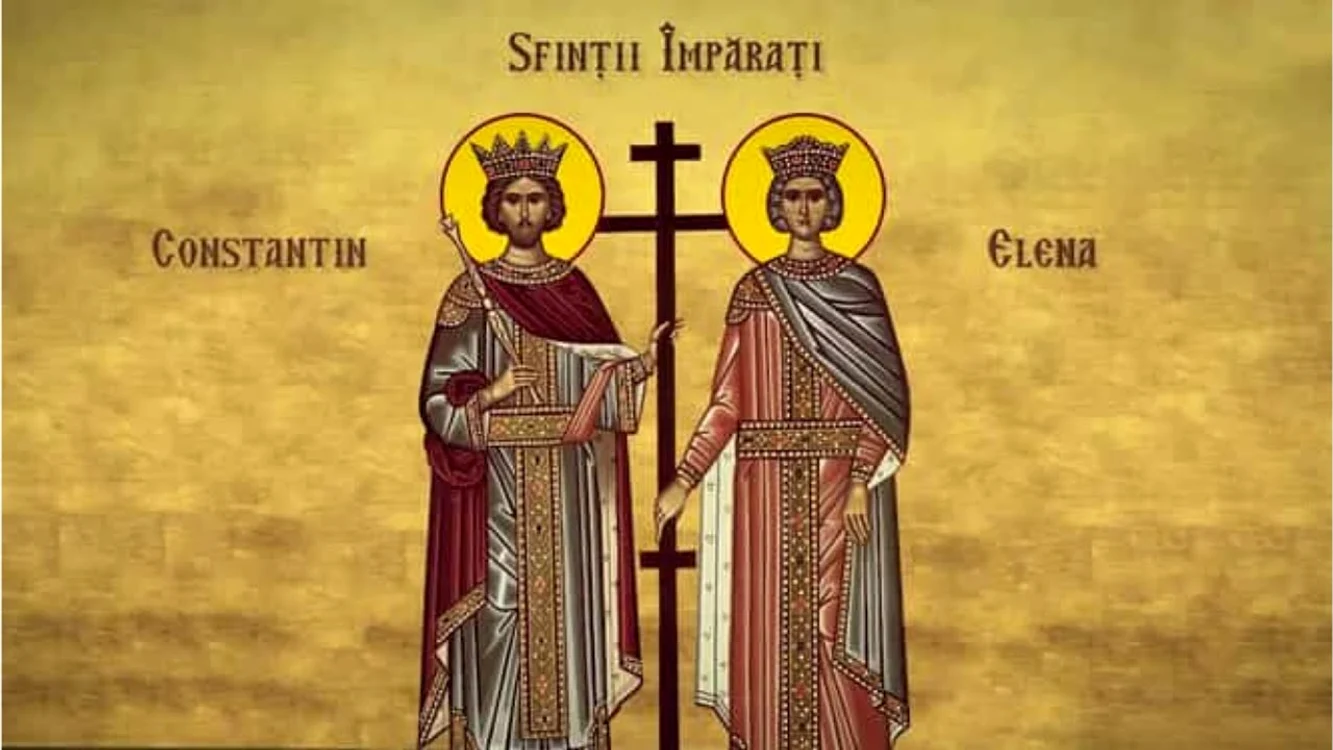 
    Sfinţii Împăraţi Constantin şi Elana sunt prăznuiţi în fiecare an în  21 mai   