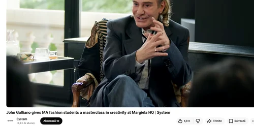 John Galliano foto captura Youtube Sistem png