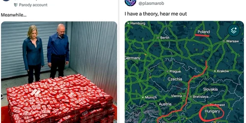 Imagini care parodiază furtul a 12 tone de Kitkat  Sursa X jpg