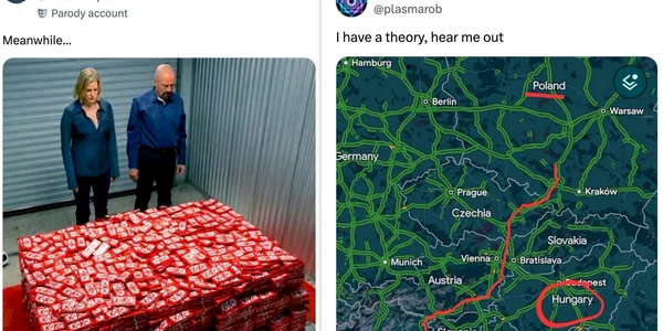 Imagini care parodiază furtul a 12 tone de Kitkat  Sursa X jpg