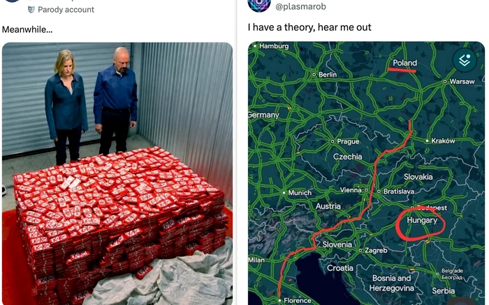 Furtul batoanelor Kitkat a fost întâmpinat cu ironii de internauți. Sursa foto: X.com