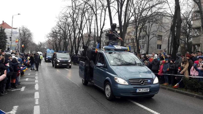 Parada militară de Ziua României la Timişoara