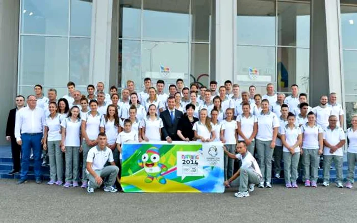 Echipa Olimpică pentru JOT de la Nanjing FOTO COSR